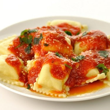 Pasta (Wild Mushroom Ravioli)