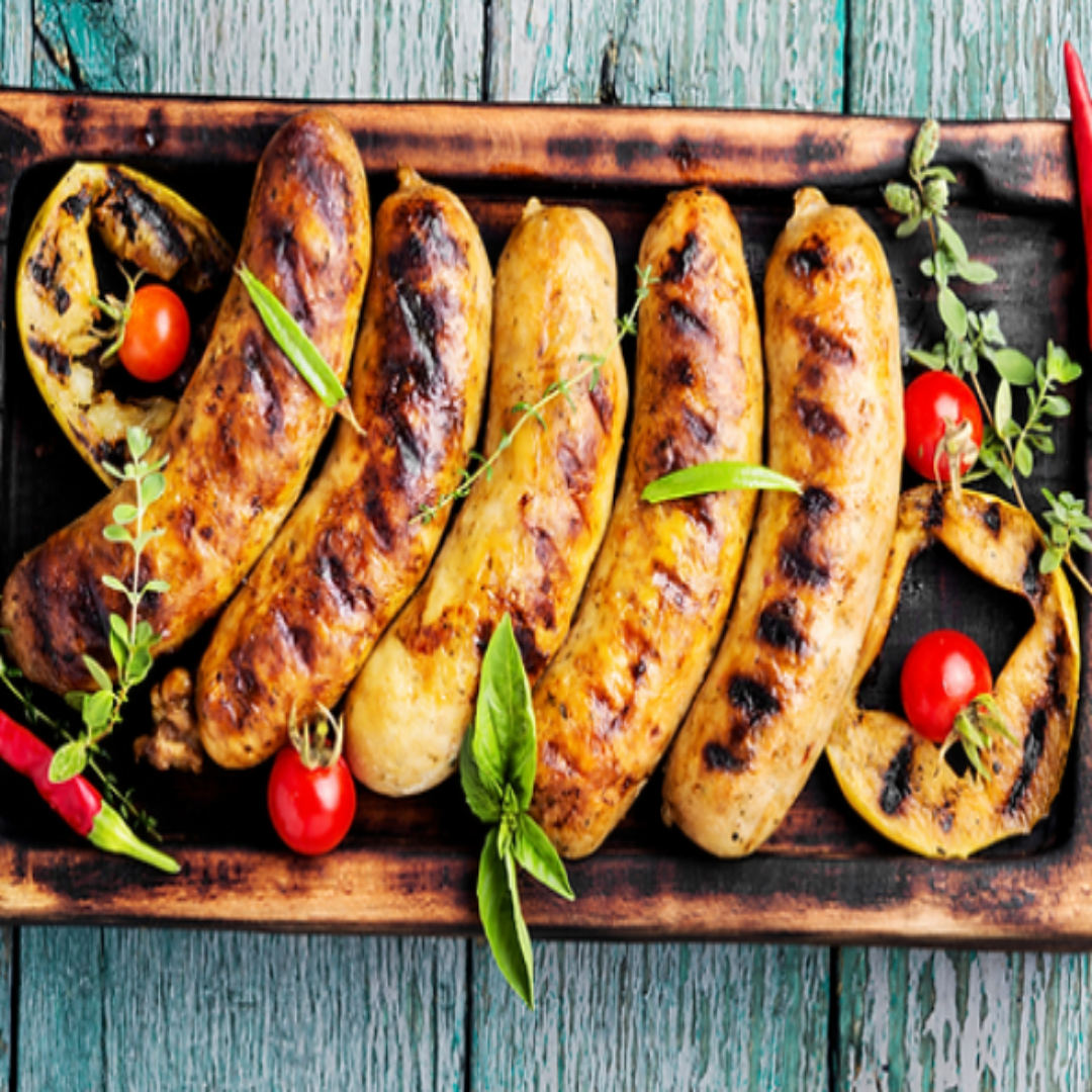 Meadow Creek Chicken Roast Red Pepper Sausage 454g (3 x 151g)