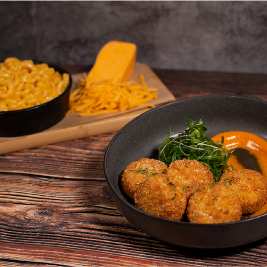 Breaded Mac & Cheese Bites  (4 lb) Bag