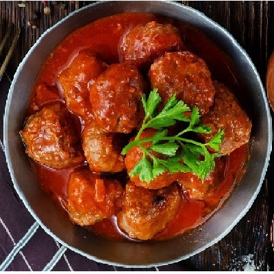 Beef Meatballs (Cooked)
