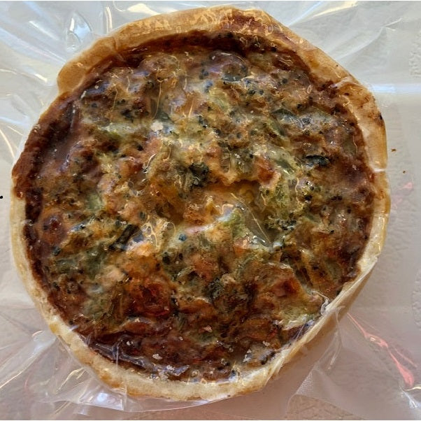 Quiche - Red Pepper, Spinach & Goat Cheese  12 x 254 gr