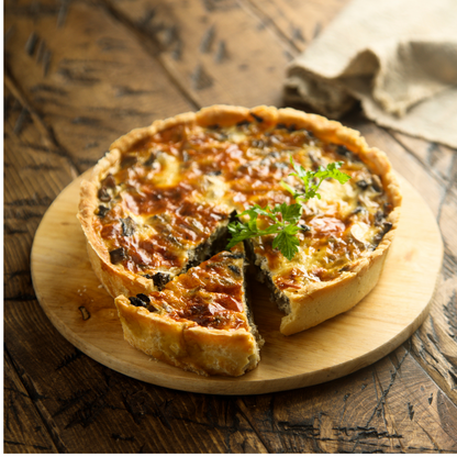 Quiche - Red Pepper, Spinach & Goat Cheese  12 x 254 gr