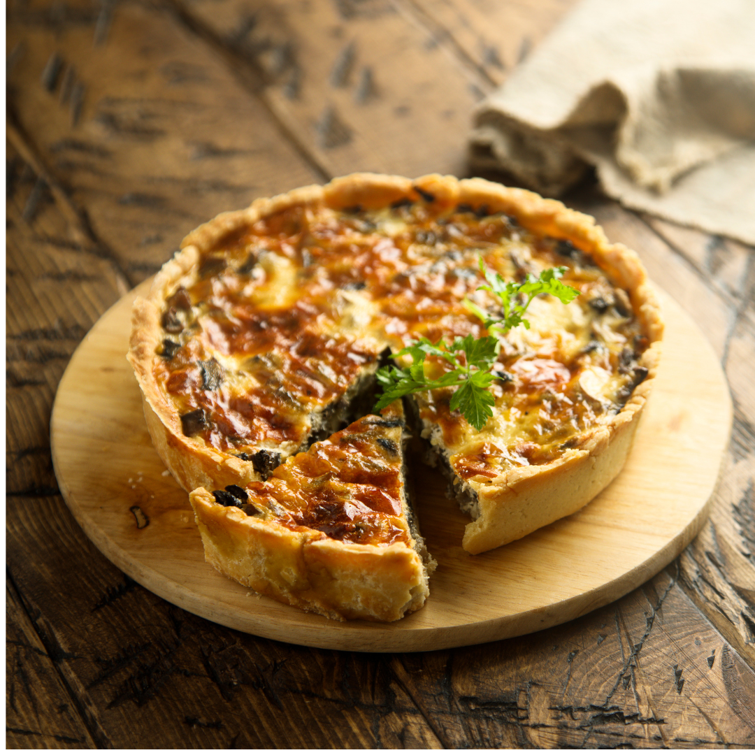 Quiche -Caramelized Onion & Greyere 12 x 454 gr