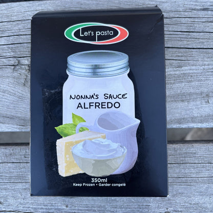 Pasta Alfredo Sauce (12 oz bag)350 ml
